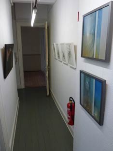 Ausstellungsrundgang in den Ateliers der wfk